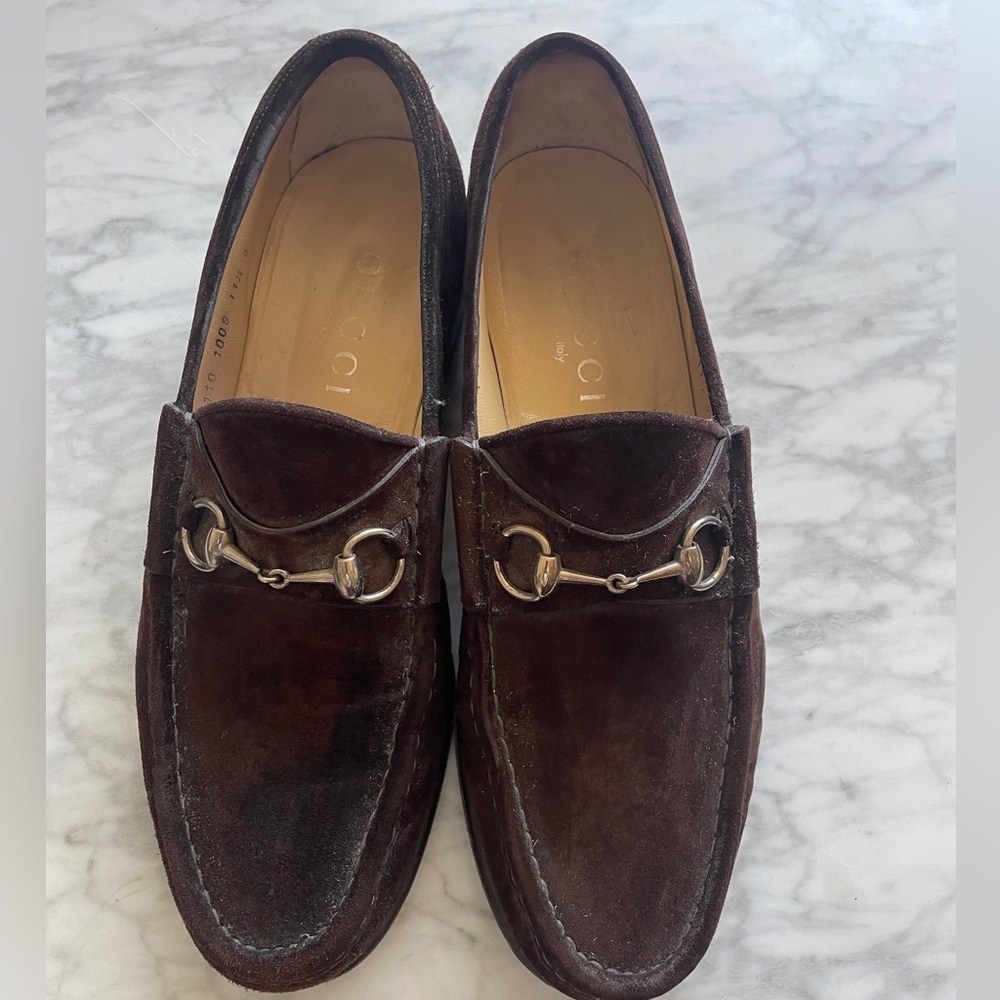 Men’s Gucci Horsebit loafers- size 11 1/2D